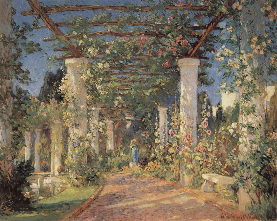 Pergola at Samarkand Hotel,Santa Barbara